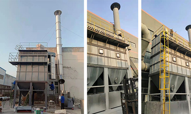 Construction of bag dust removal project