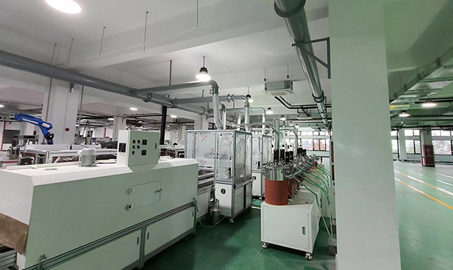 Indoor equipment piping installation