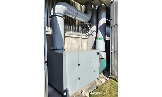 Activated carbon installation 2