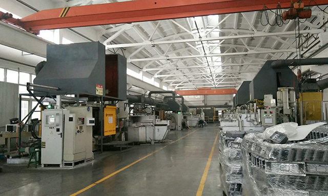 Dust control of die-casting machine