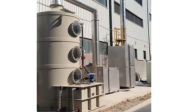 喷淋过滤活性炭吸附系统