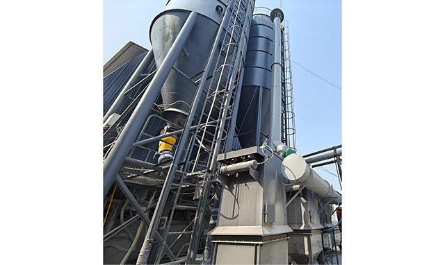 管道合并烟囱排放