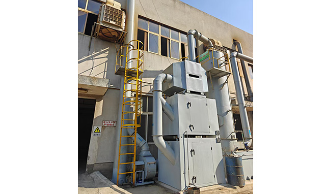 Oil fume purification system